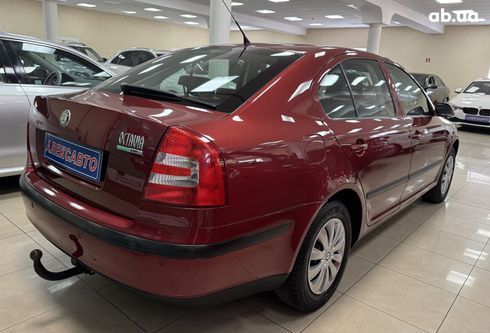 Skoda Octavia 2008 вишневый - фото 7