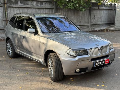 BMW X3 2007 серый - фото 3