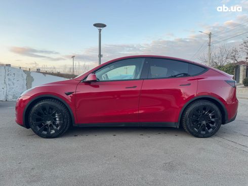 Tesla Model Y 2021 красный - фото 10