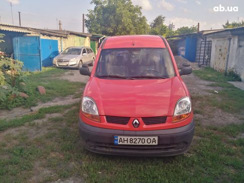 Renault Kangoo 2004 красный - фото 5