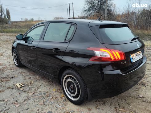 Peugeot 308 2015 черный - фото 6