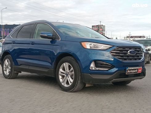 Ford Edge 2019 синий - фото 7