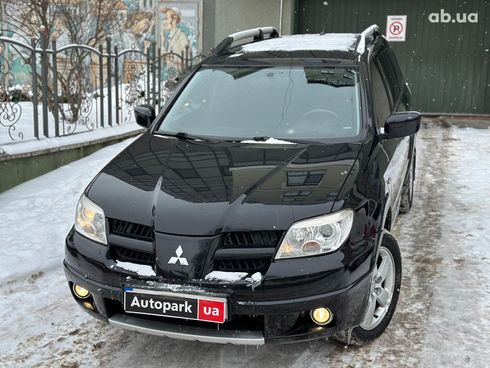 Mitsubishi Outlander 2008 черный - фото 5