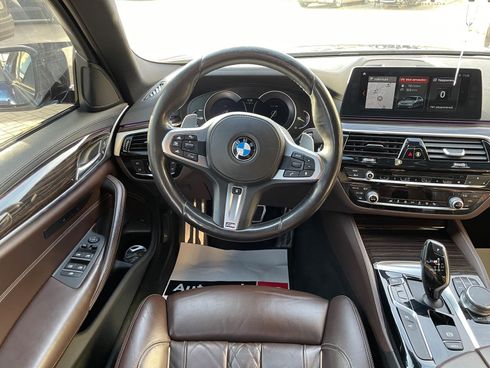 BMW 5 серия 2017 синий - фото 17
