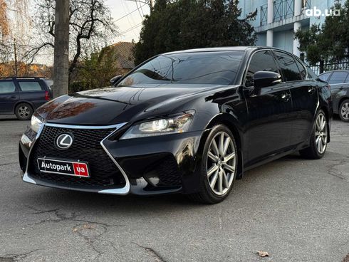 Lexus gs 350 2014 черный - фото 2