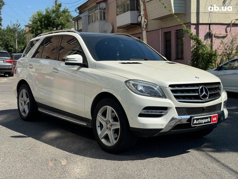 Mercedes-Benz M-Класс 2013 белый - фото 3