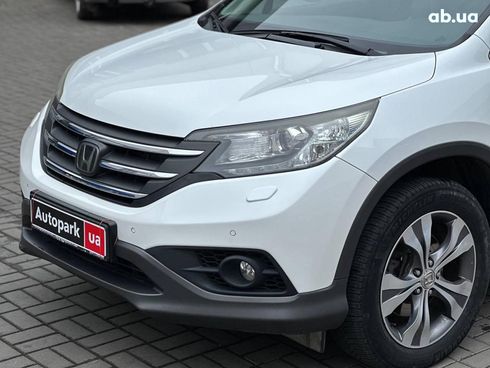 Honda CR-V 2014 белый - фото 4