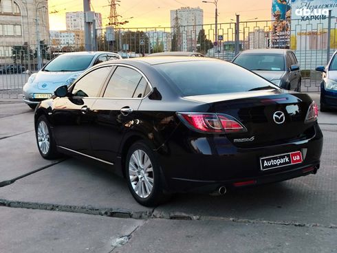 Mazda 6 2008 черный - фото 4