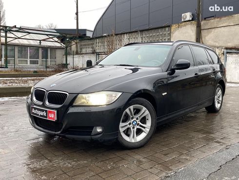 BMW 3 серия 2010 черный - фото 1