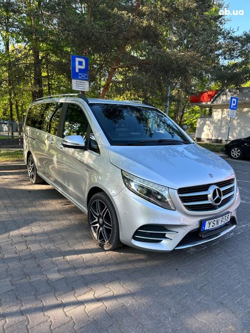 Mercedes-Benz V-Класс 2017 серебристый - фото 14