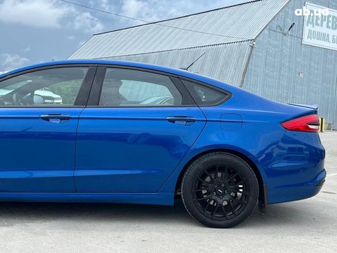 Ford Fusion 2017 синий - фото 5