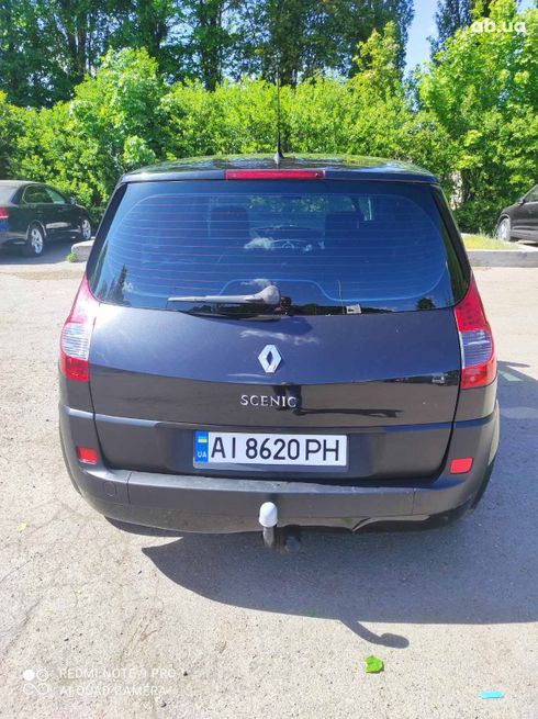 Renault Scenic 2008 черный - фото 2