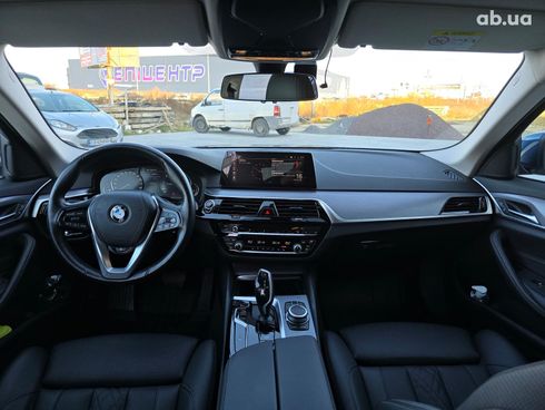 BMW 5 серия 2021 синий - фото 4