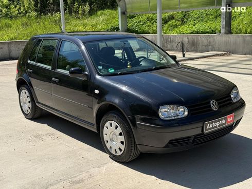 Volkswagen Golf 2001 черный - фото 3