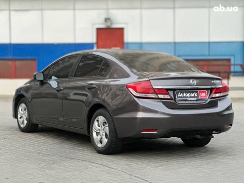 Honda Civic 2014 коричневый - фото 8