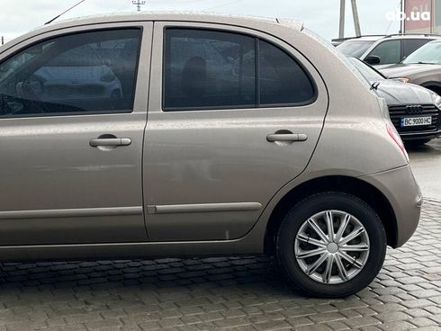Nissan Micra 2008 коричневый - фото 6