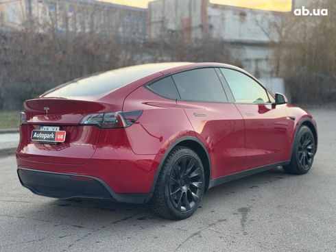 Tesla Model Y 2021 красный - фото 15