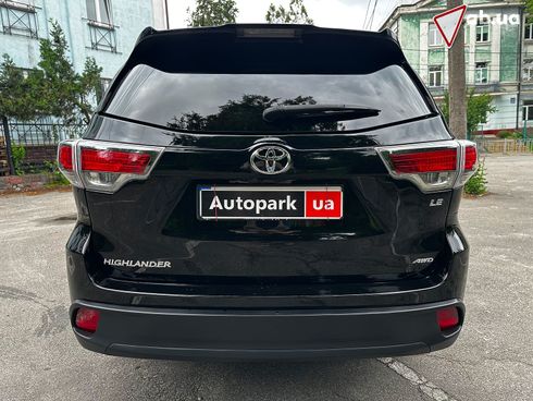 Toyota Highlander 2015 черный - фото 6