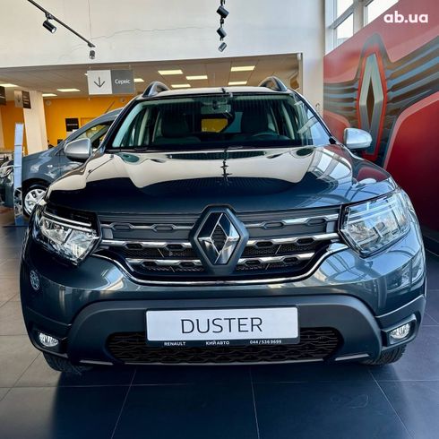 Renault Duster 2023 серый - фото 1