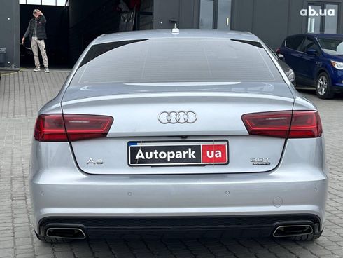 Audi A6 2015 серый - фото 9