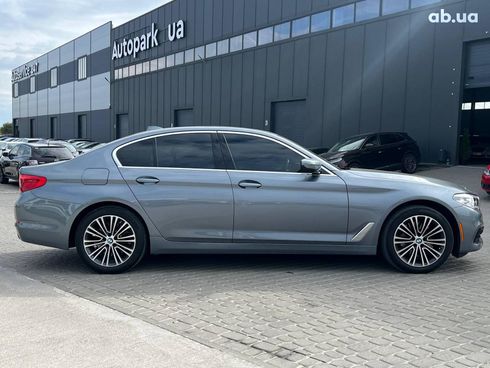 BMW 5 серия 2019 серый - фото 10