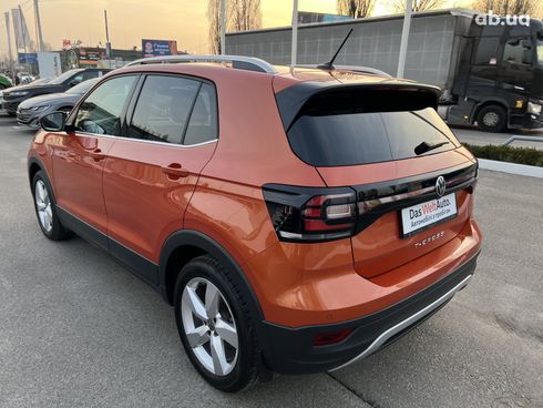 Volkswagen T-Cross 2021 оранжевый - фото 4