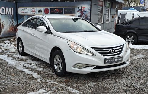 Hyundai Sonata 2015 белый - фото 3