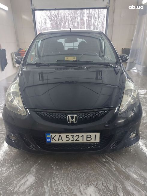 Honda Jazz 2006 черный - фото 2