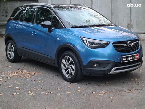 Opel Crossland X 2019 синий - фото 4