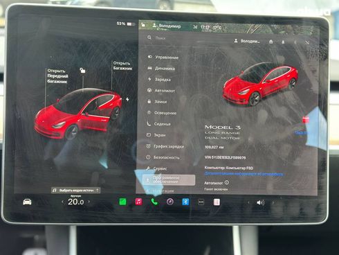 Tesla Model 3 2019 красный - фото 27