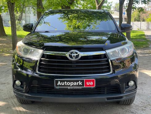 Toyota Highlander 2016 черный - фото 3