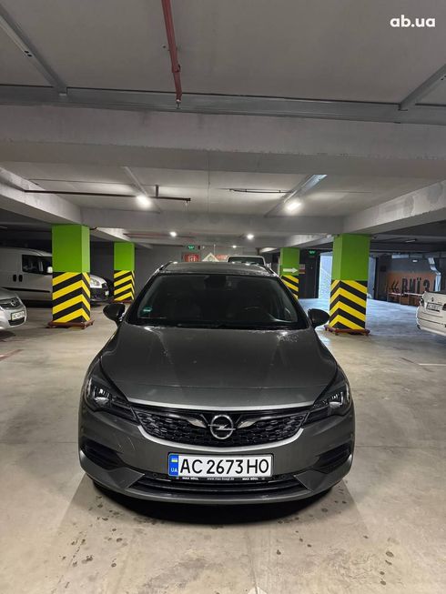 Opel Astra K Sports Tourer 2019 серебристый - фото 16