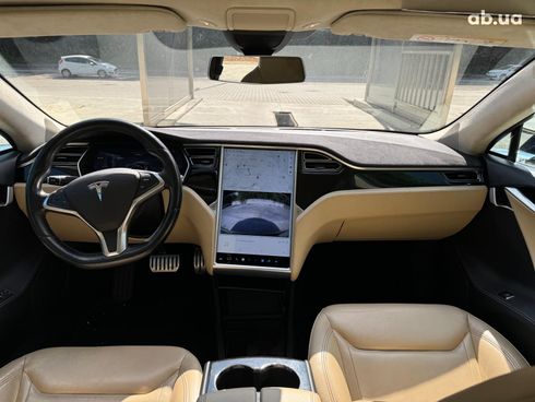 Tesla Model S 2015 синий - фото 4