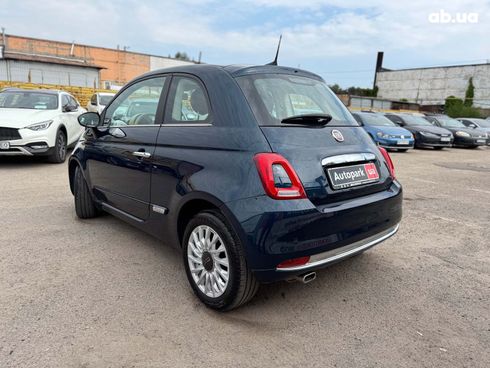 Fiat 500 2021 синий - фото 3