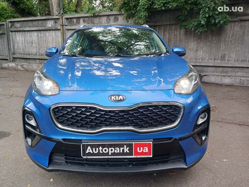 Kia Sportage 2019 синий - фото 3