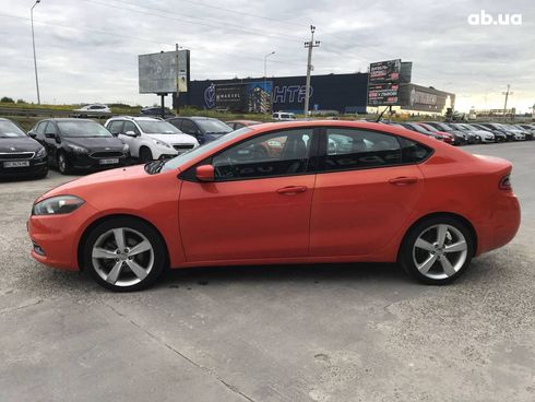 Dodge Dart 2015 оранжевый - фото 4