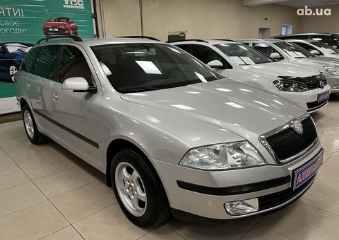 Skoda Octavia 2006 серебристый - фото 11