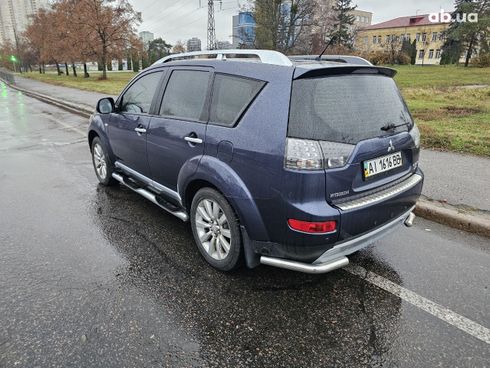 Mitsubishi Outlander XL 2008 голубой - фото 5