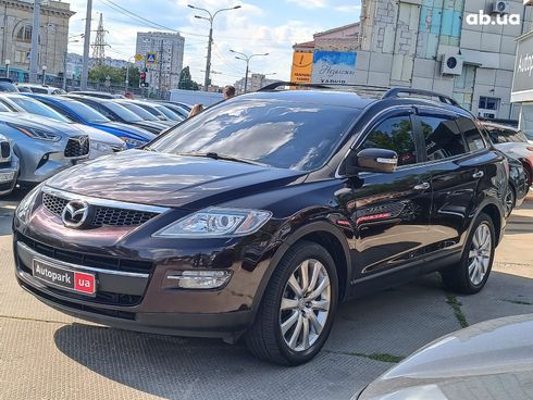 Mazda CX-9 2008 коричневый - фото 3
