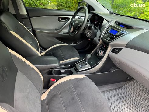 Hyundai Elantra 2013 синий - фото 20