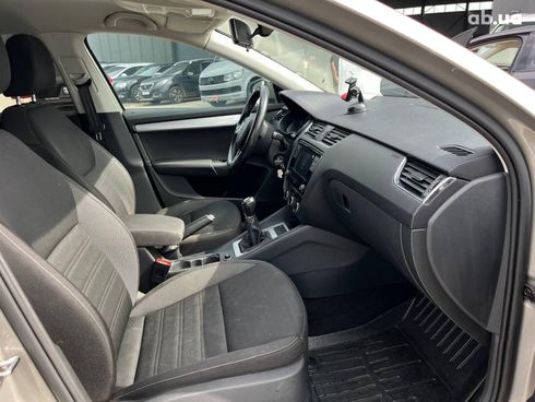 Skoda octavia a7 2017 бежевый - фото 31