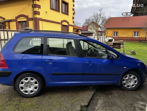 Peugeot 307 2005 синий - фото 10