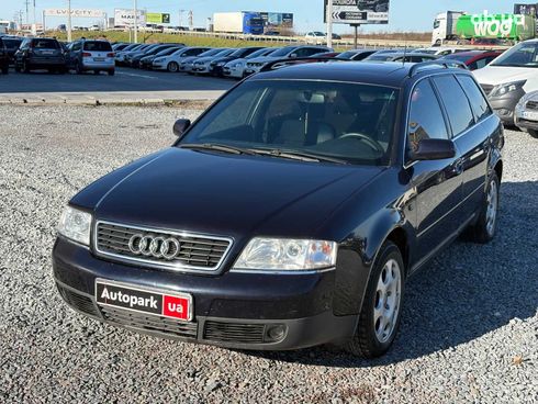 Audi A6 2000 синий - фото 2