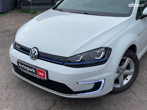 Volkswagen e-Golf 2015 белый - фото 2