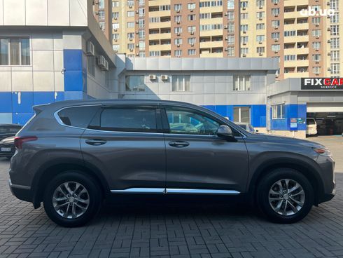 Hyundai Santa Fe 2019 серый - фото 5