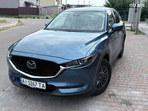 Mazda CX-5 2021 голубой - фото 3