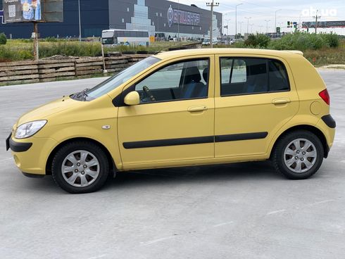 Hyundai Getz 2008 желтый - фото 9