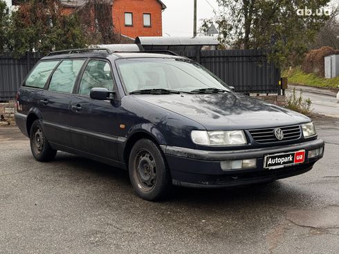 Volkswagen passat b4 1996 синий - фото 8