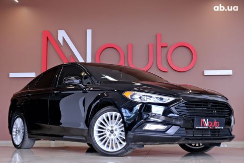 Ford Fusion 2019 черный - фото 4