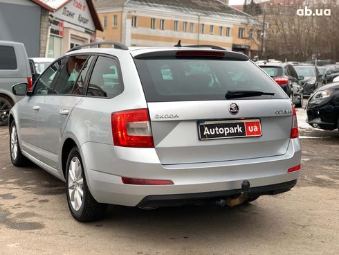 Skoda octavia a7 2016 серый - фото 7